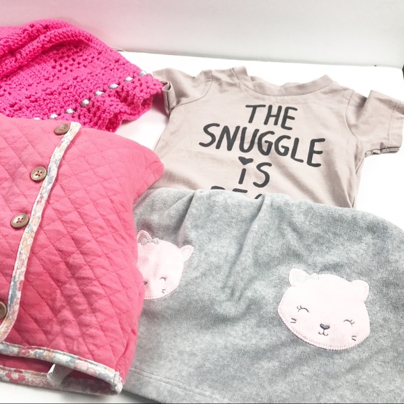 Carters & Emily & Oliver Lot Of 6 Jacket Baby Girl - Picture 3 of 8